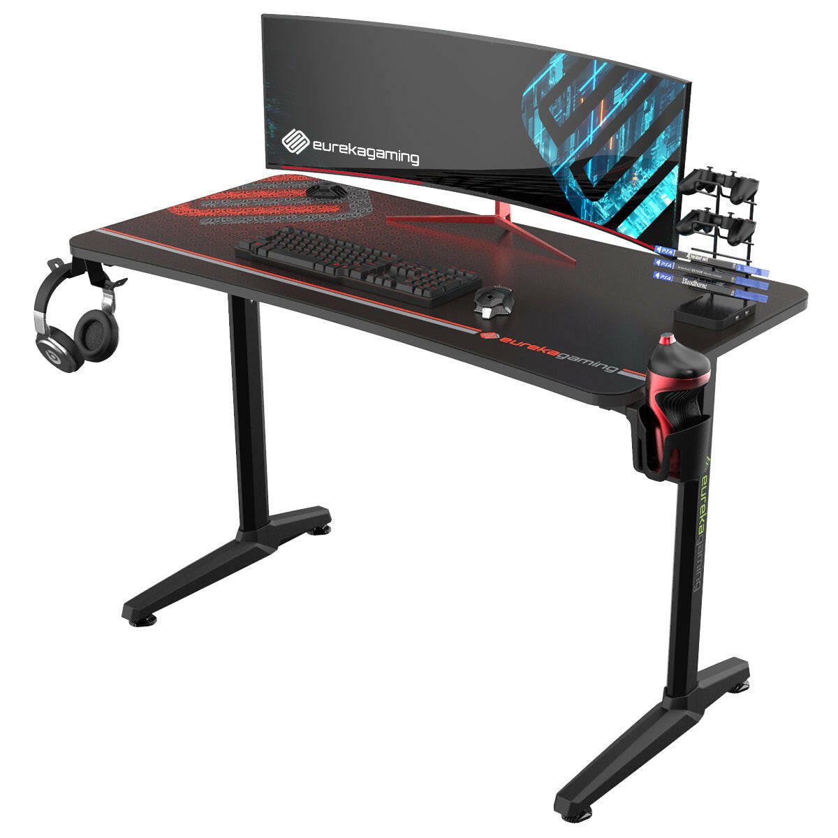 Eureka I 47/60 Gaming Table - 47 & 60 Inch, I Shaped, Captain Series 2