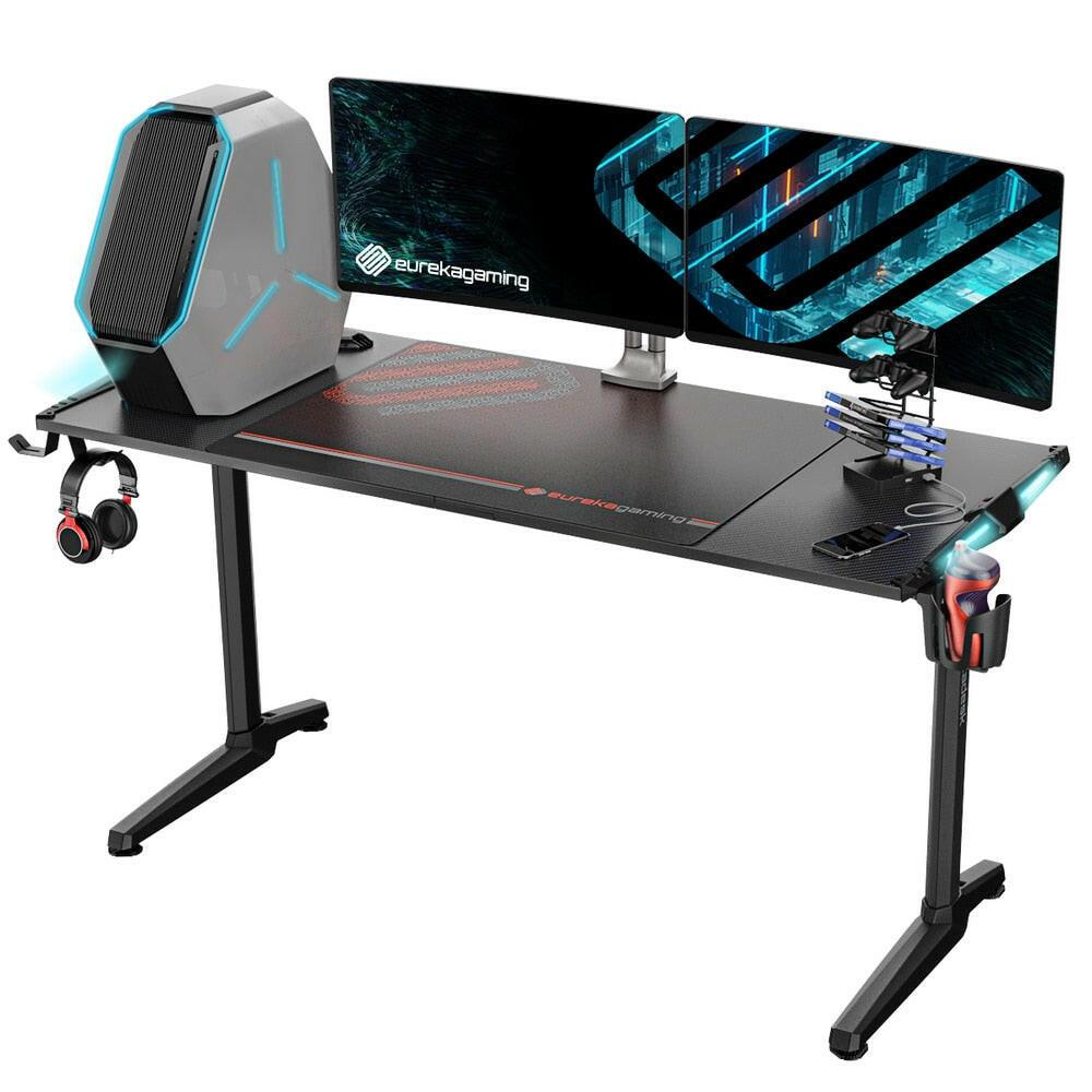 Eureka I 55 Gaming Table - 55 Inch, I Shaped 1
