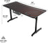 Eureka Gaming Table- GIP 60 Inches With Luxury Gaming Chair and Keyboard Tray