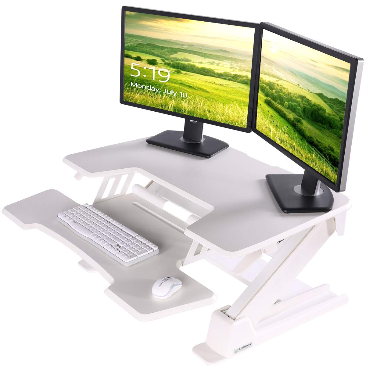Eureka Ergonomic- V2 Sit To Stand Desk Converter, 36 Inches with