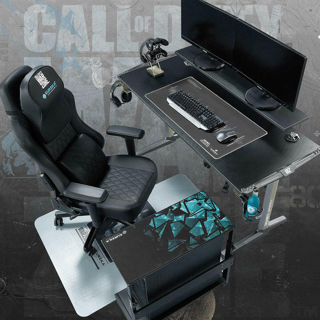 Eureka I 55 Gaming Table - 55 Inch, I Shaped, COD Series 8