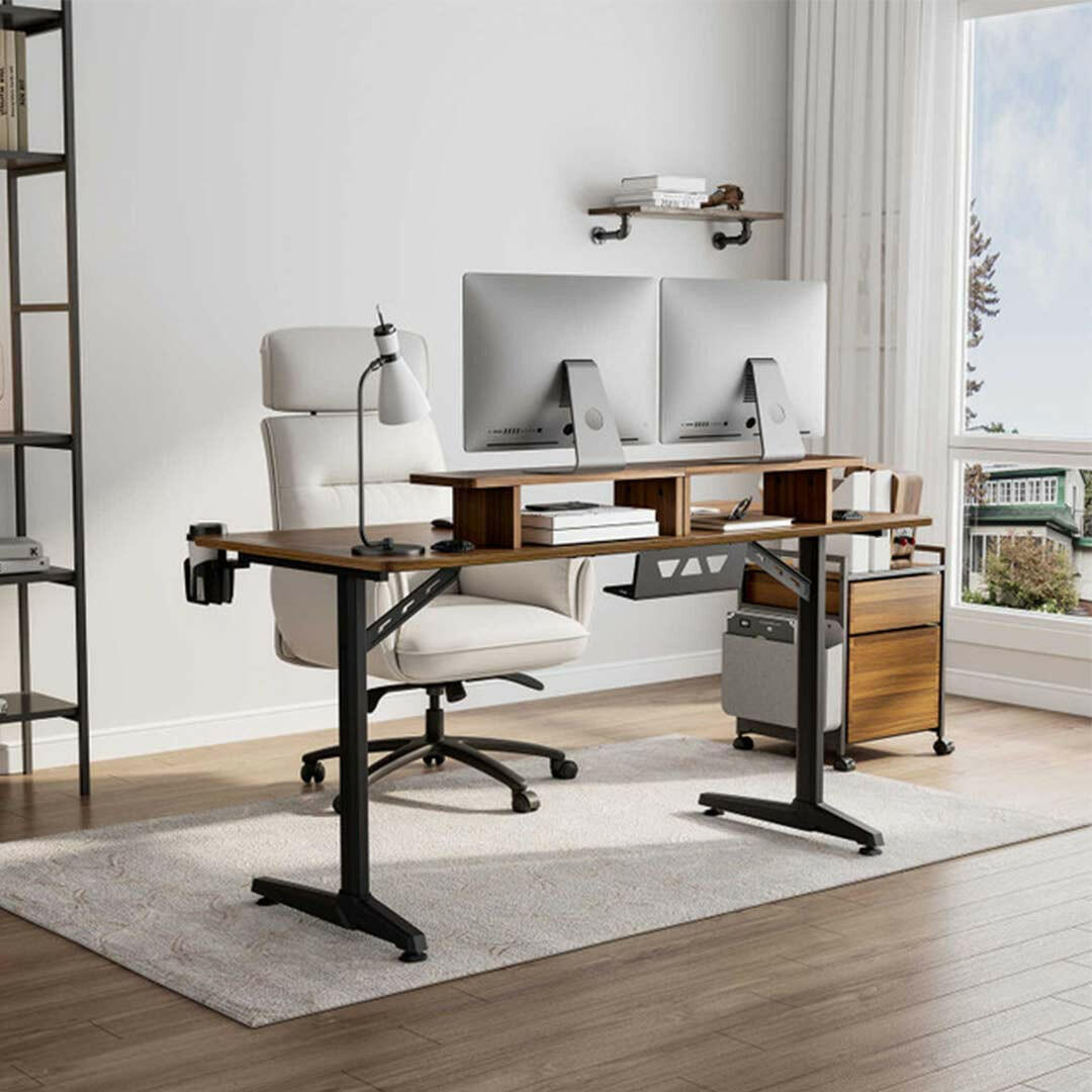 Eureka I 60 Gaming Table - 60 Inch, I Shaped 5