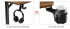 Eureka I 60 Gaming Table - 60 Inch, I Shaped 9