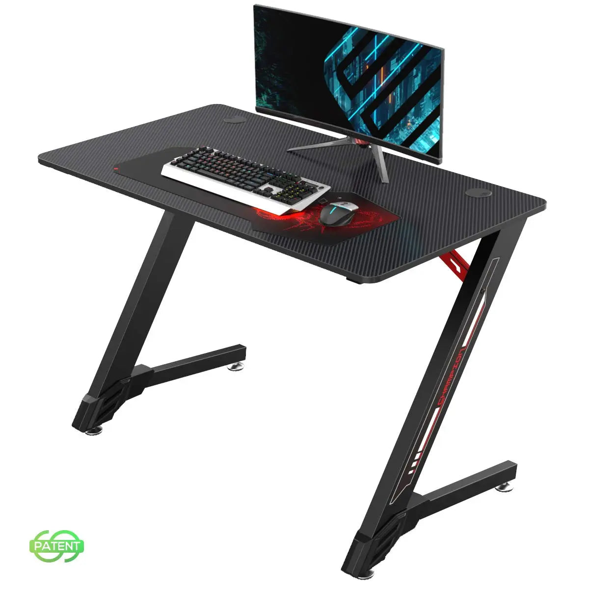 Eureka Z5 43 Gaming Table - 43 Inch, Z Shaped