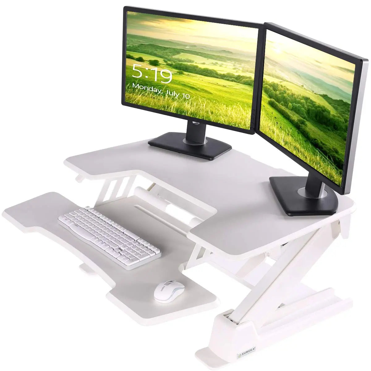 Eureka Z6 36 Gaming Table - 36 Inch, Z Shaped, Height Adjustment