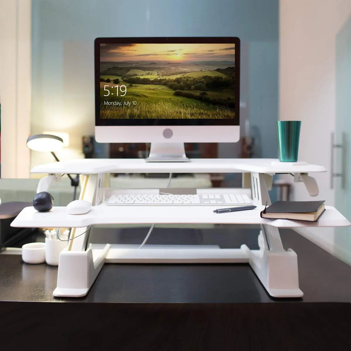 Eureka Z6 36 Gaming Table - 36 Inch, Z Shaped, Height Adjustment