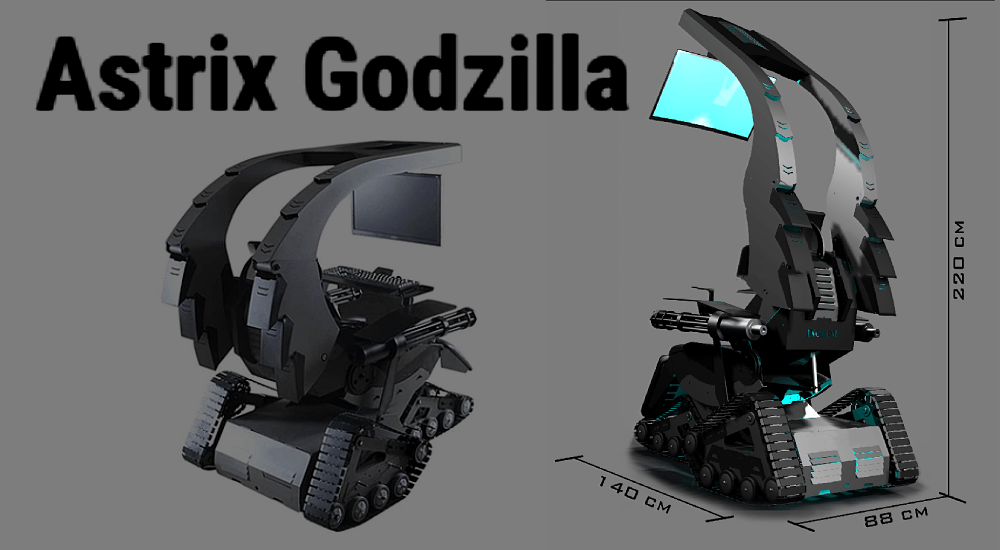 Buy ASTRIX Godzilla Gaming Station Pro Gatling Gun Version Online Astrix