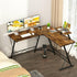 Ironstone L 51 Gaming Table - 51 Inches, L Shaped 12