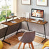 Ironstone L 51 Gaming Table - 51 Inches, L Shaped 13