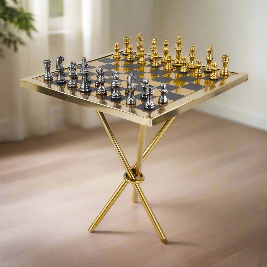 Kings Gambit Chess Table