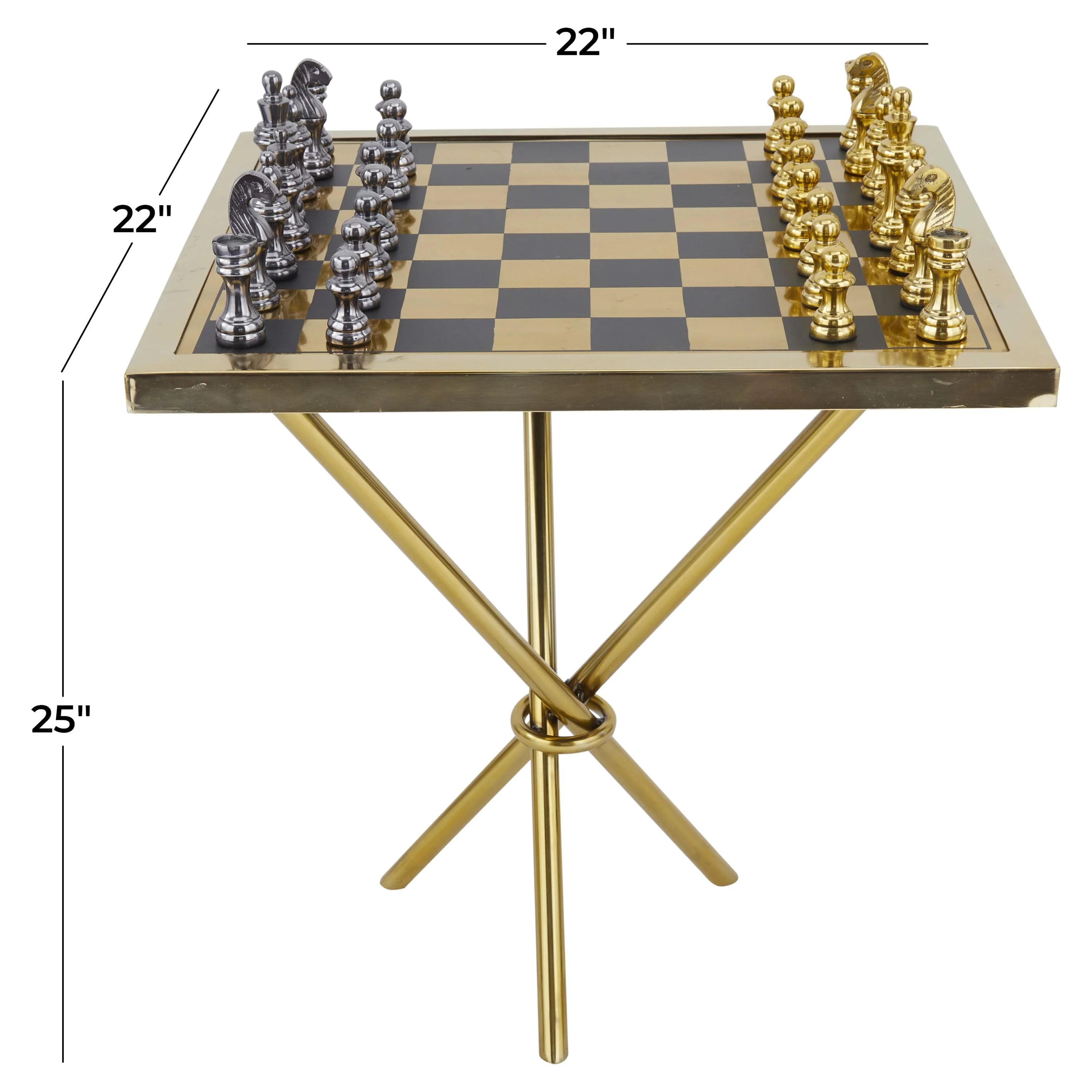 Kings Gambit Chess Table