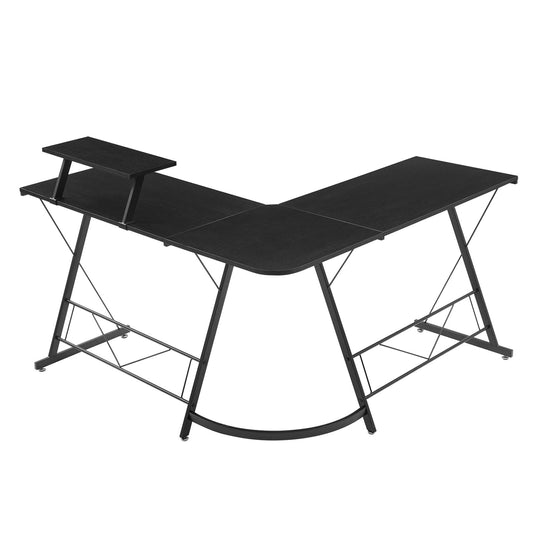 (Renewed) Mr Ironstone Gaming Table- L Shaped, 51 Inches