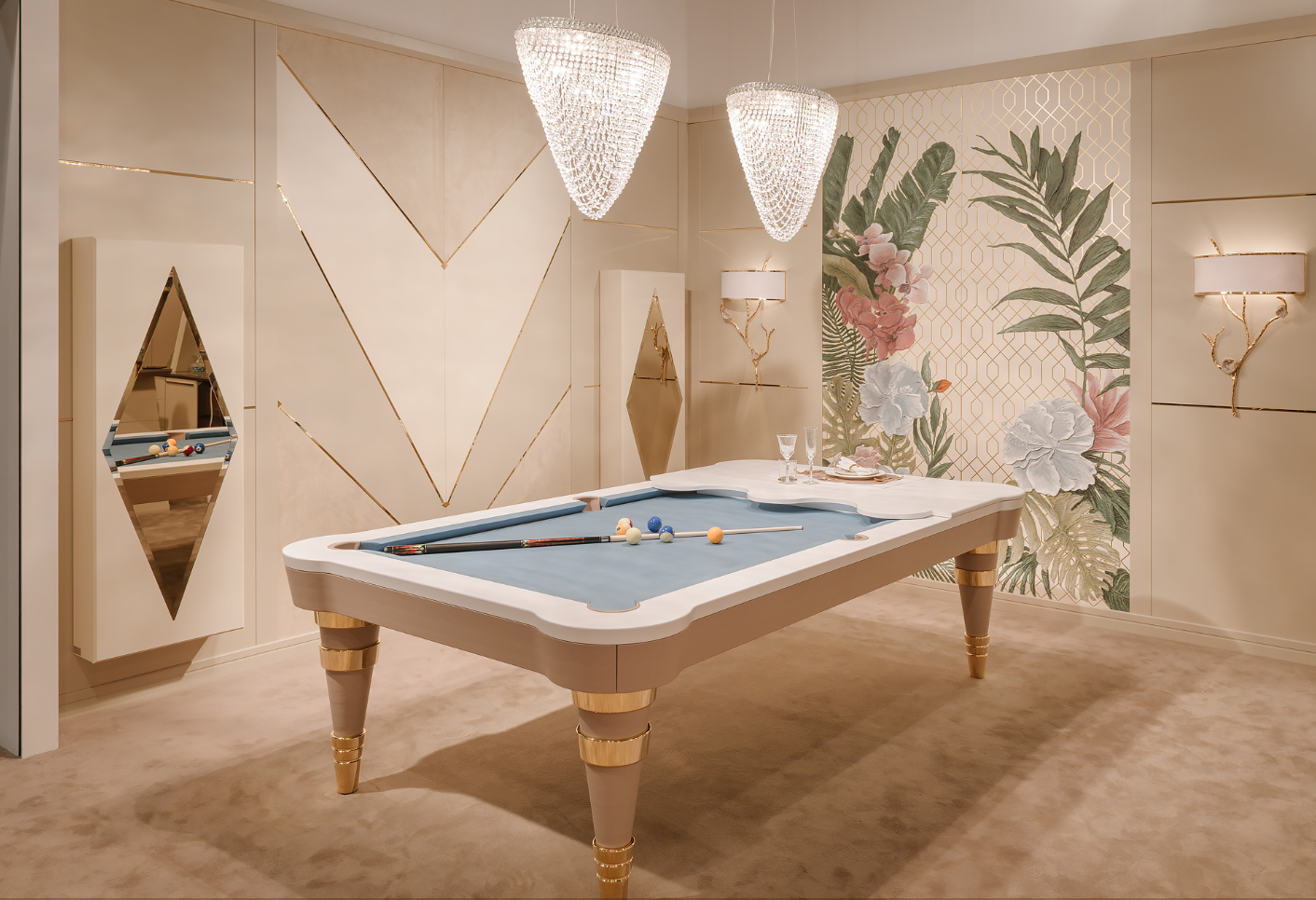 Zurich Swank Pool Table