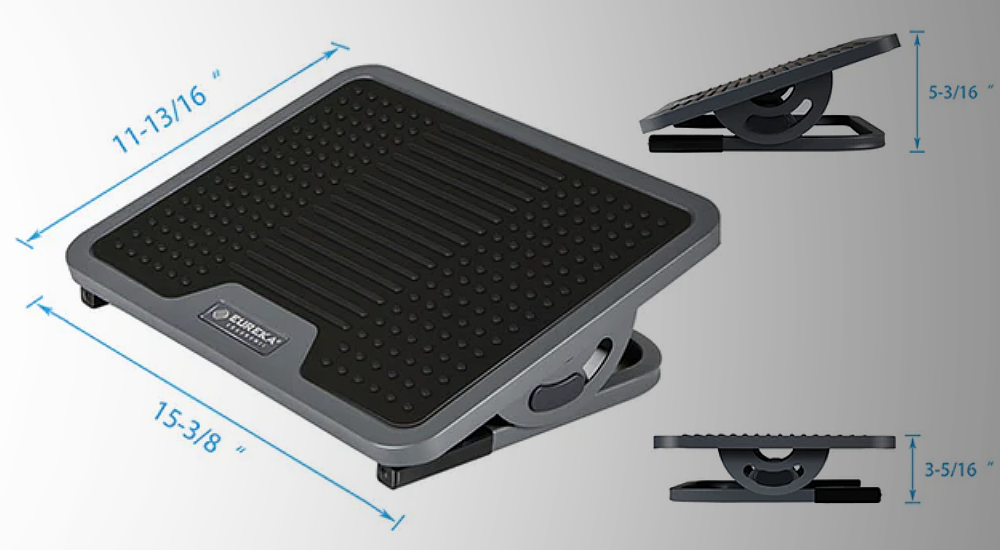 Eureka ergonomic adjustable footrest sale