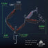 Eureka Ergonomic- Dual Adjustable Monitor Arms, Fits Screens Up to 32 Inches