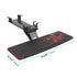 Eureka Ergonomic- Height & Angle Adjustable Under Desk Keyboard & Mouse Tray, Black