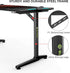 Eureka I 55 Gaming Table - 55 Inch, I Shaped 5