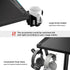 Eureka I 55 Gaming Table - 55 Inch, I Shaped 6
