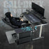 Eureka I 55 Gaming Table - 55 Inch, I Shaped, COD Series 3