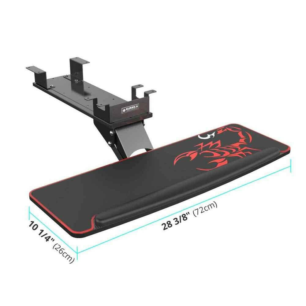 Eureka I 65 Gaming Table - 65 Inch, I Shaped, Height Adjustable 13