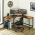 Ironstone L 59 Gaming Table - 59 Inches, L Shaped 2