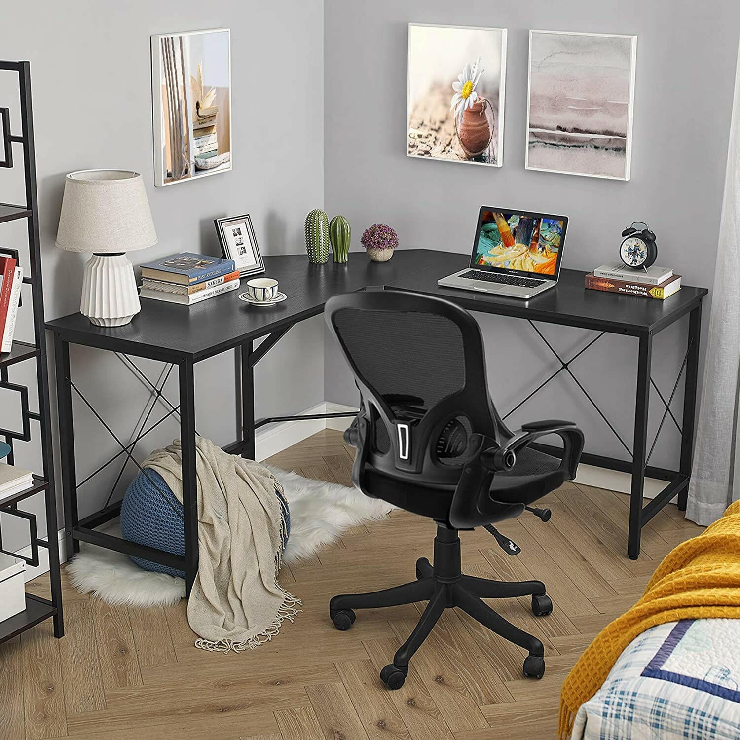 Ironstone L 59 Gaming Table - 59 Inches, L Shaped 3