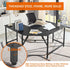 Ironstone L 59 Gaming Table - 59 Inches, L Shaped 7